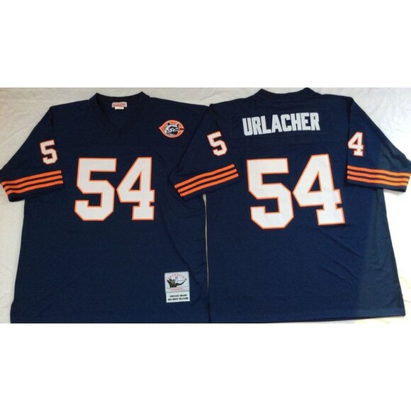 Mens Youths Kids Womens Brian Urlacher NavyStitched Jersey